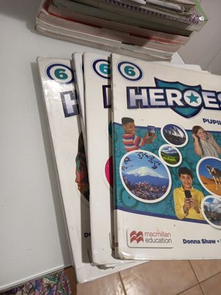 HEROES 6 Pb (ebook) Pk libro de texto inglés 
