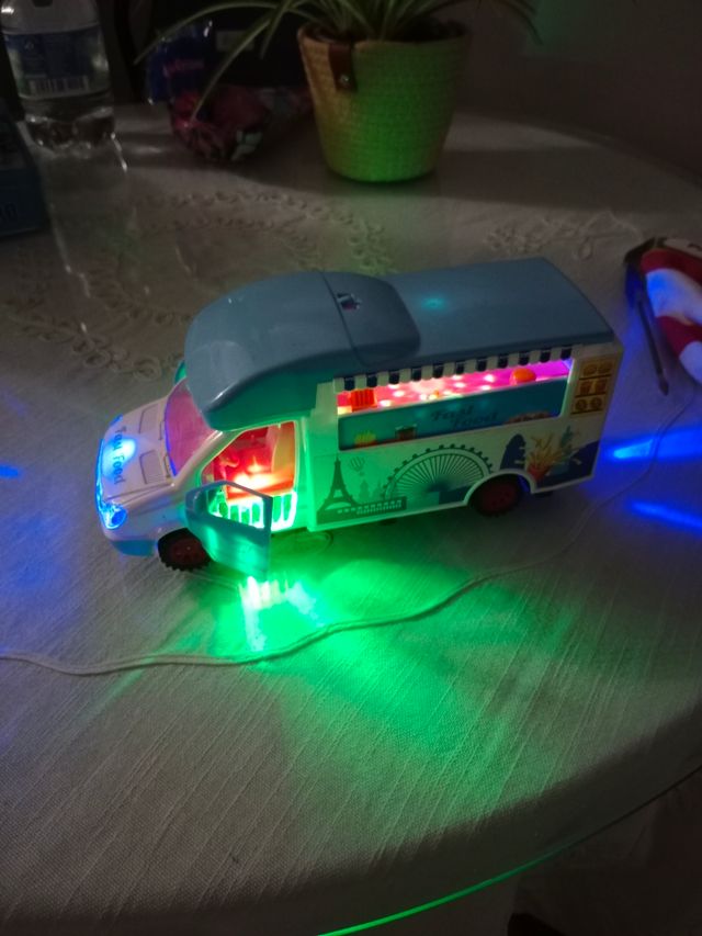 Caravana comida rápida juguete