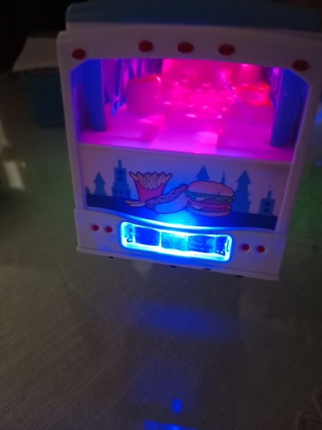 Caravana comida rápida juguete