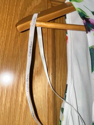 Vestido Calvin Klein blanco talla M