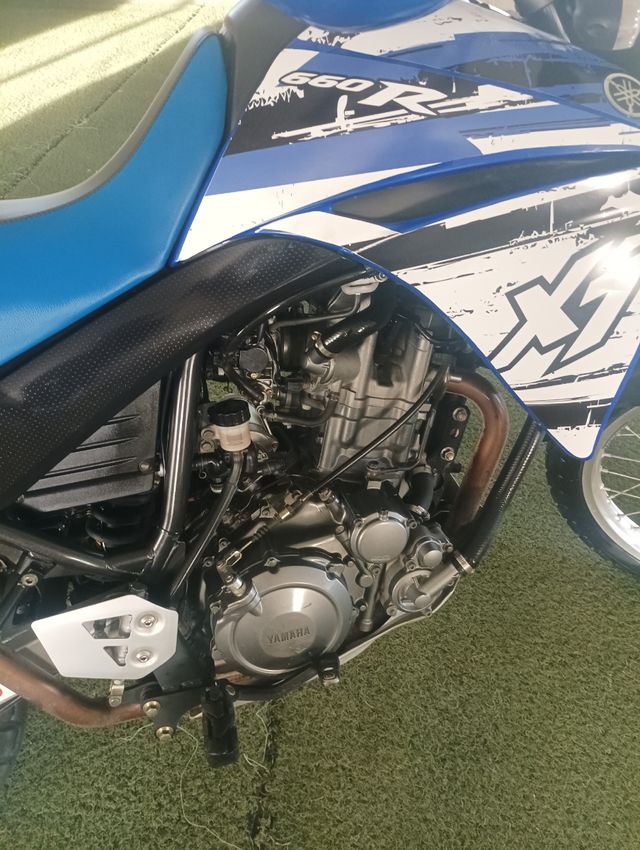 Yamaha XT 660R azul - Moto