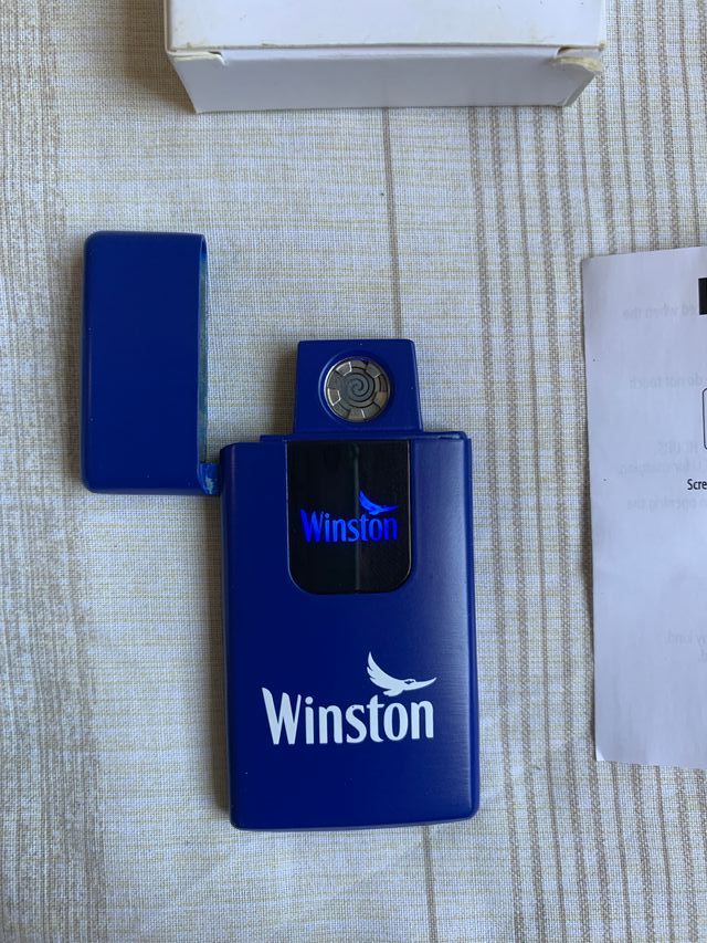 Encendedor electrónico Winston - USB, nuevo.