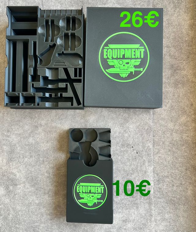 Caja Kill Team para guardar tokens y equipo