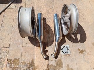 Llantas y escapes Yamaha FJR 1300