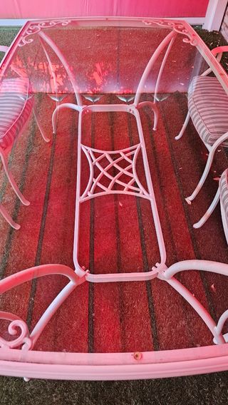 Mesa jardín - beige