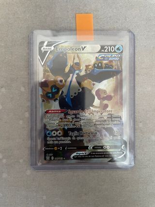 Carta Pokémon Emopoleon V stili di lotta ita