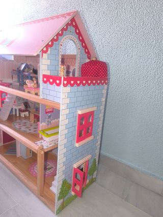 Casa Muñecas Madera - Juguete Infantil