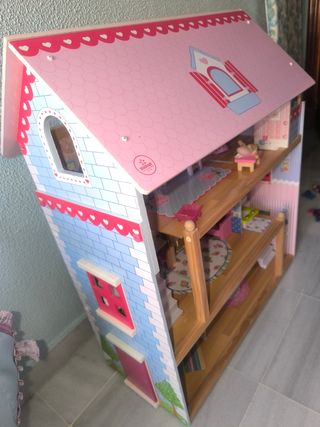 Casa Muñecas Madera - Juguete Infantil