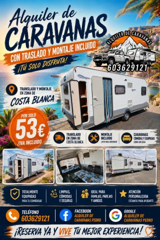 Alquiler de caravanas