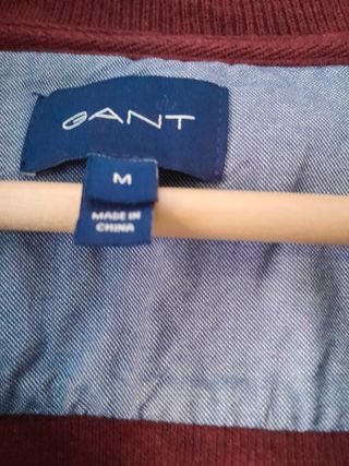 Jersey Gant granate - Talla M