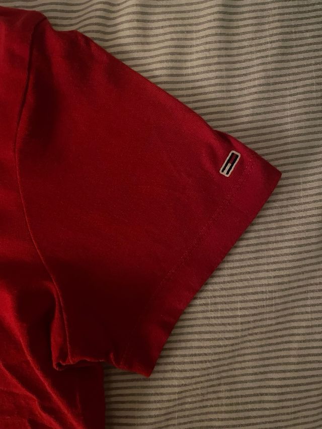 Camiseta Tommy Jeans roja - Talla S