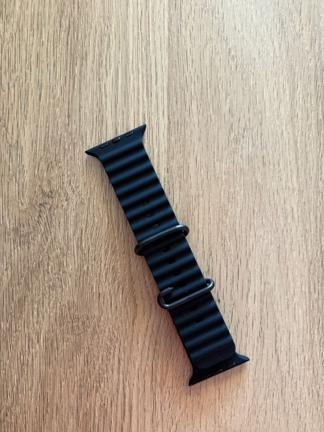 Pack Correas Apple Watch ultra ocean Negra