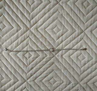 Bracciale lettera V argento