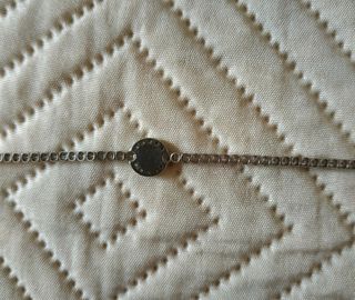 Bracciale lettera V argento