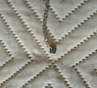 Bracciale lettera V argento