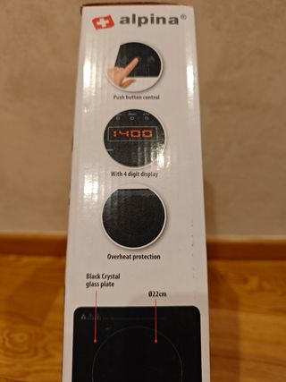 Piastra Induzione Alpina 2000W