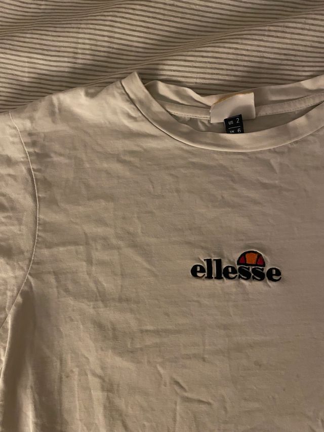 Camiseta ellesse blanca talla XS