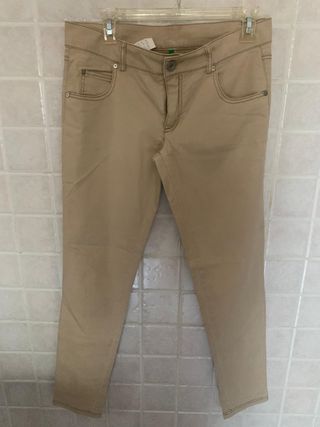 Pantalone skinny beige per donna Benetton