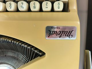 Máquina escribir vintage
