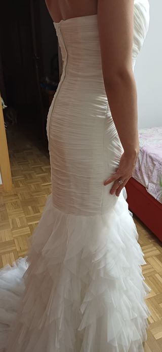 Vestido novia blanco - Talla [Talla]