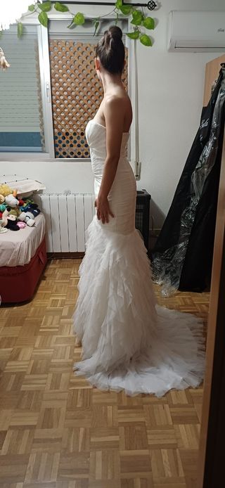 Vestido novia blanco - Talla [Talla]