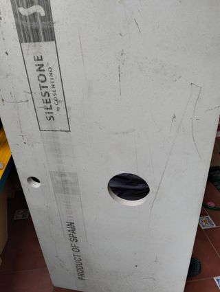 Encimera lavabo Silestone 