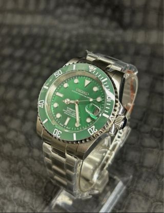 Seiko Mod Verde Hulk - Reloj