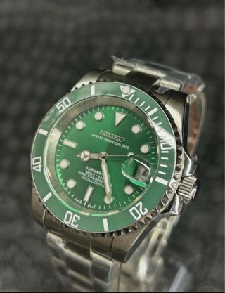 Seiko Mod Verde Hulk - Reloj