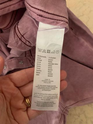 Pantalone rosa antico per donna Janina