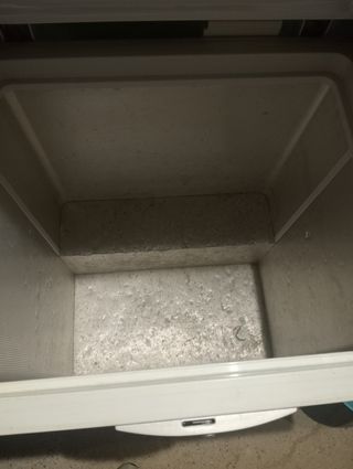 Arcón congelador sin funcionar