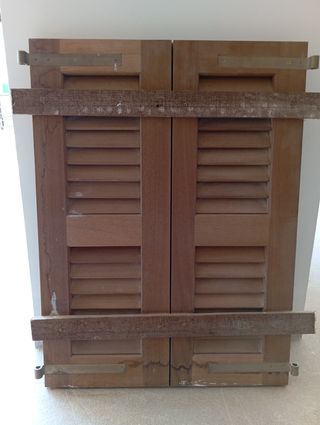 Persianas de teka - 3 pares