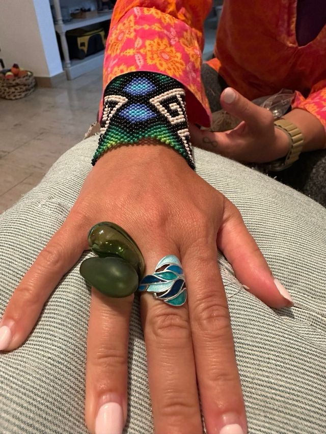 Anillo Murano Venezia - Verde