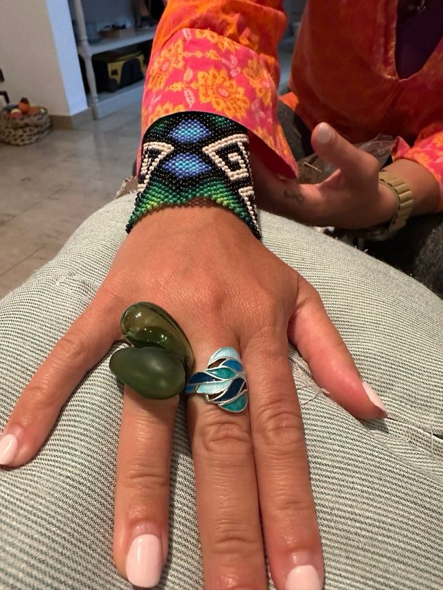 Anillo Murano Venezia - Verde