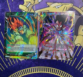 Dragon Ball Super: Vegeta & Ganos Carta