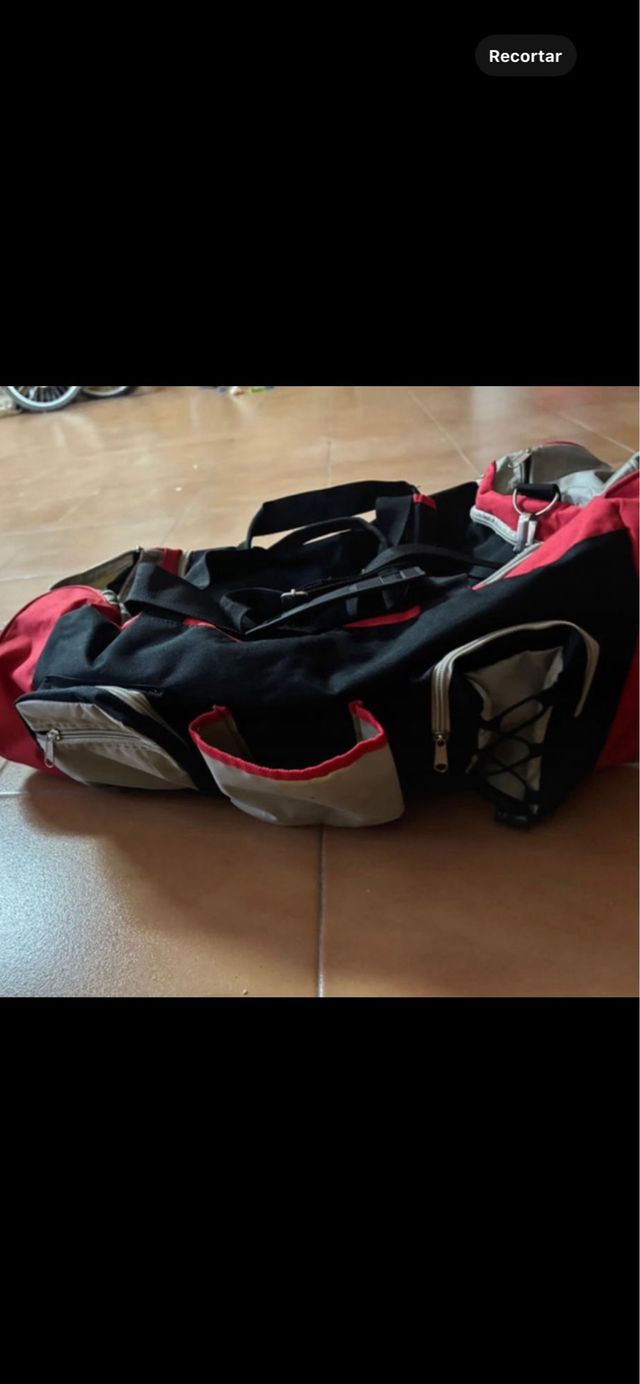 Macuto viaje grande Wurth - Rojo/Negro