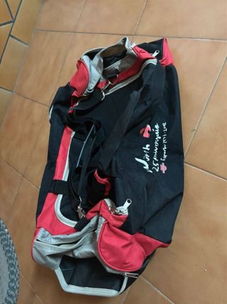 Macuto viaje grande Wurth - Rojo/Negro