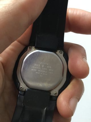 Reloj Casio negro - Cronómetro