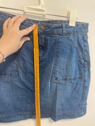 Mini Falda Vaquera - Talla M, 