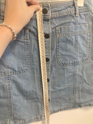 Mini Falda Vaquera - Talla M, 