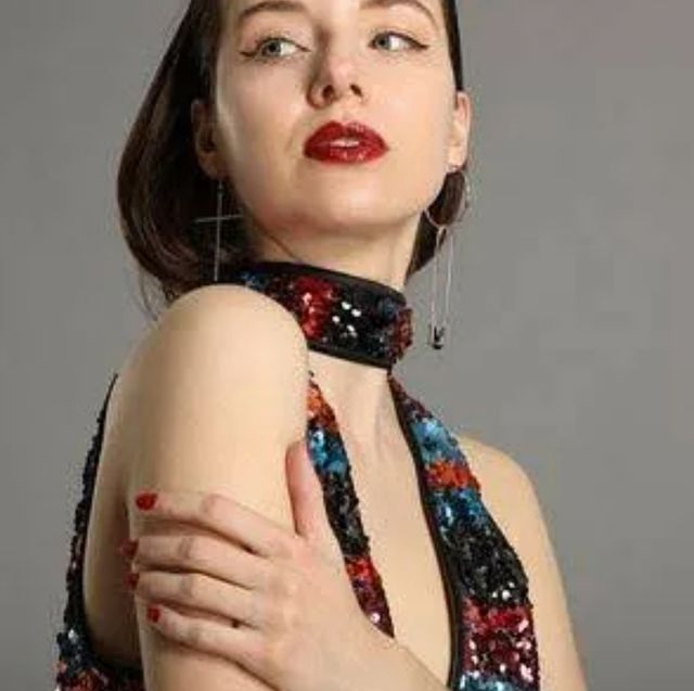 Vestido Denny Rose lentejuelas multicolor