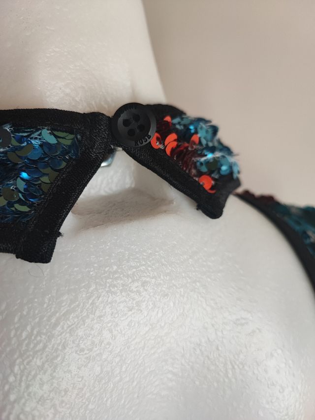 Vestido Denny Rose lentejuelas multicolor