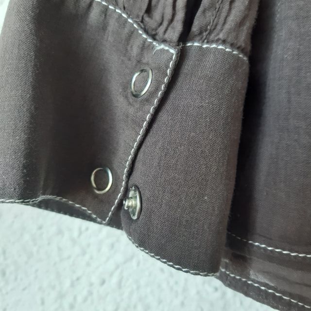 Camisa marrón Barbara Bui