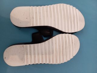 Sandalias piel negro - Talla 37