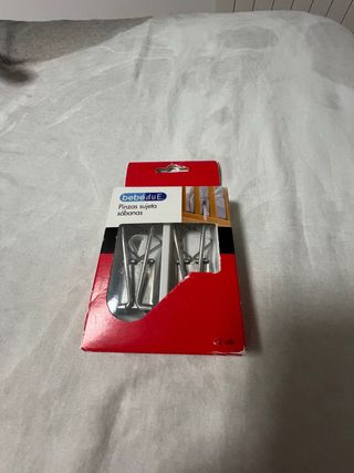 Pinzas BebeDue sujeta sábanas (2 uds)