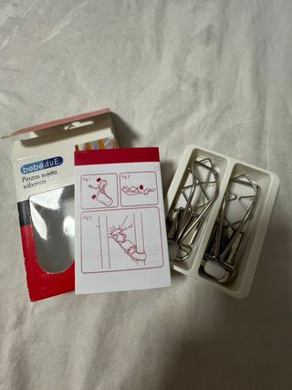 Pinzas BebeDue sujeta sábanas (2 uds)