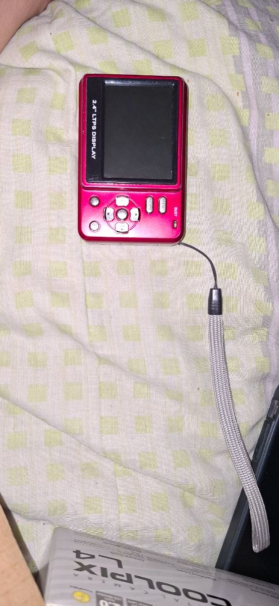 Cámara digital Werlisa Slim 54 roja