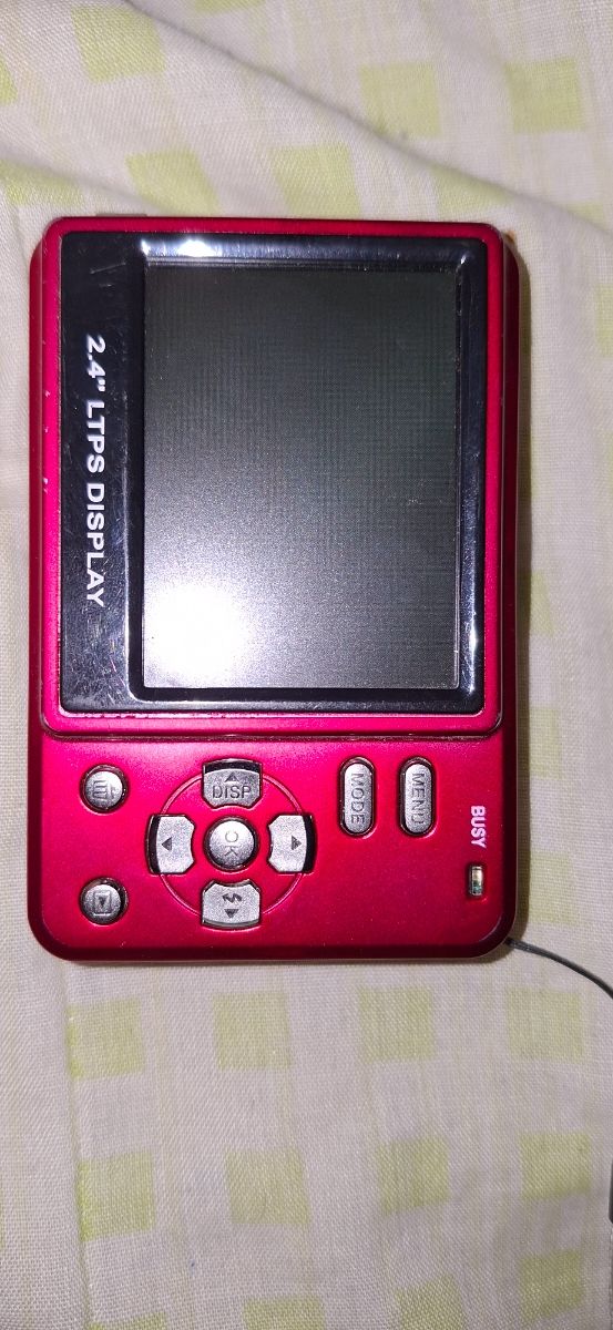 Cámara digital Werlisa Slim 54 roja