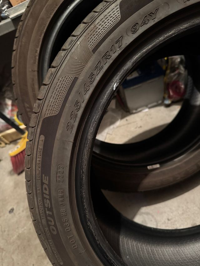 2 Neumáticos Nexen 225-45R17 94Y