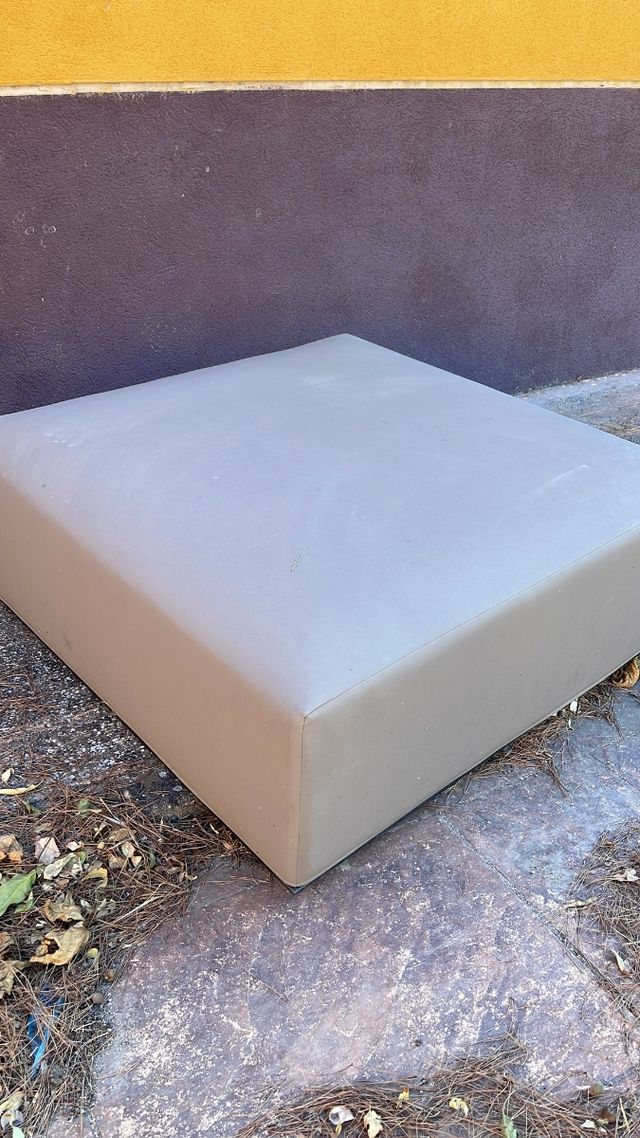 Puf de gran tamaño Beige - Asiento Grande