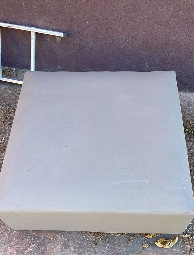 Puf de gran tamaño Beige - Asiento Grande